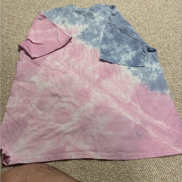Pink Floyd   Tie-Dye T-Shirt - Blue and Pink - Picture 3 of 5